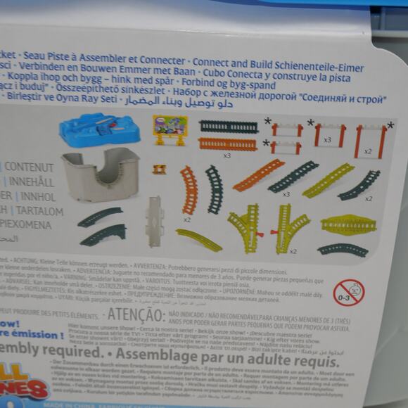 NEW Fisher Price Thomas the Train Connect & Build Track Bucket 48 Pieces - Picture 7 of 11